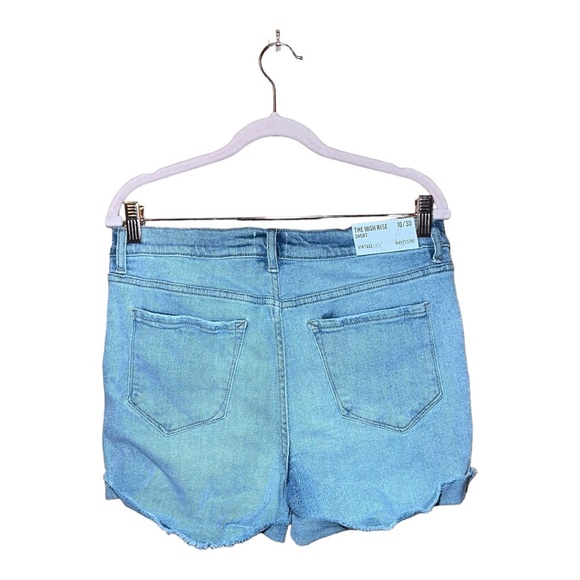 KENSIE Vintage Luxe The High Rise Denim Short 10/30 NWT - Picture 3 of 10
